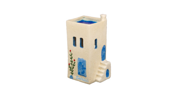 Candle holder house tall