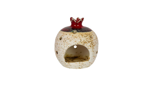 Pomegranate candle holder