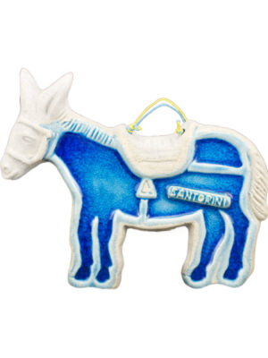 Ceramic donkey