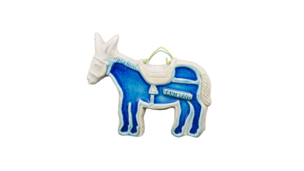 Ceramic donkey