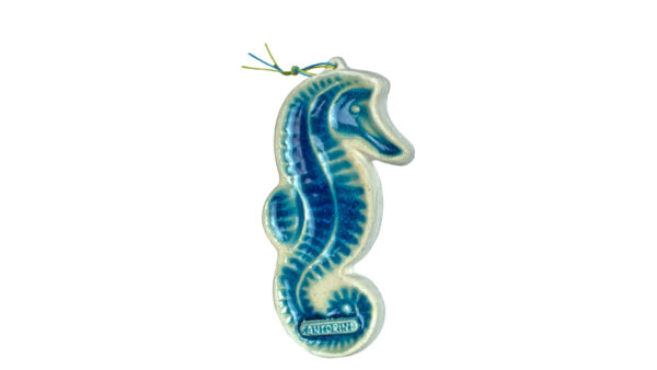 Ceramic seahorse