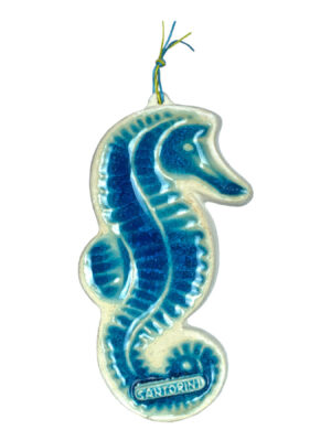 Ceramic seahorse