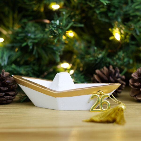 Χριστουγεννιάτικη βάρκα