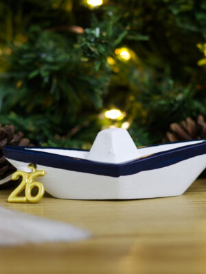 Χριστουγεννιάτικη βάρκα